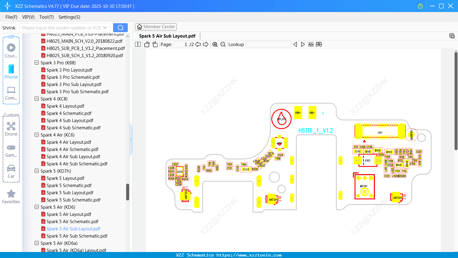 Tecno Spark 5 Air Sub Layout